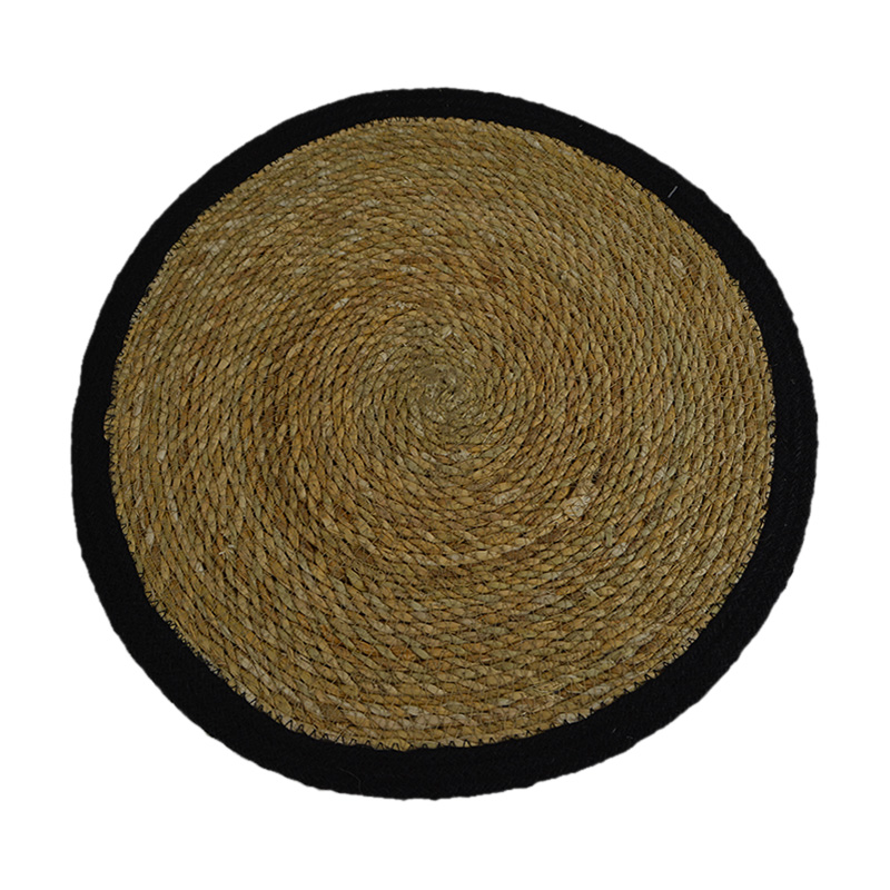 Akua Seagrass Placemat 35cm Nat/Blk