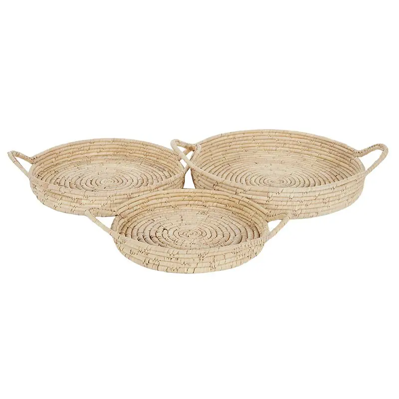 Kojo Date Leaf Trays Natural - Large