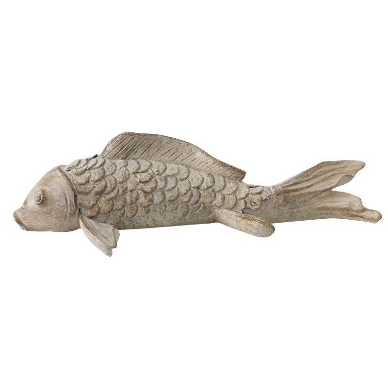 Fiske Fish Resin Sculpture 