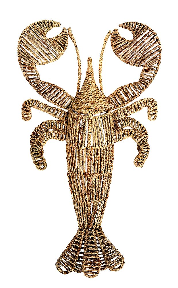 Lobster Woven Wall Hanging 