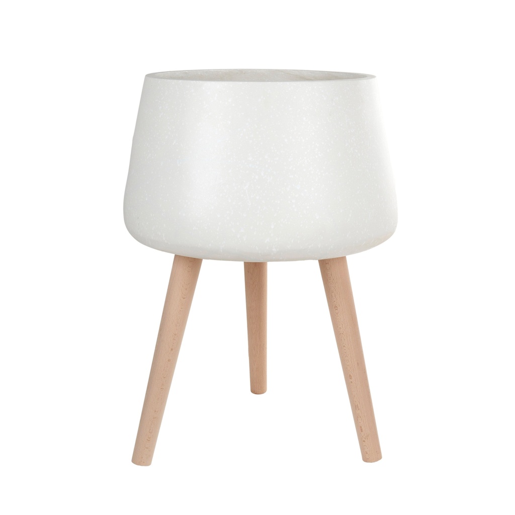 Cloud Composite Pot w/Legs 38x53.5cm