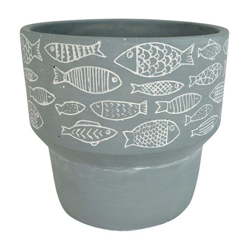 Avalon Cement Pot 