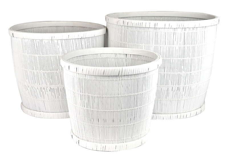 Pia Bamboo Planters - Large