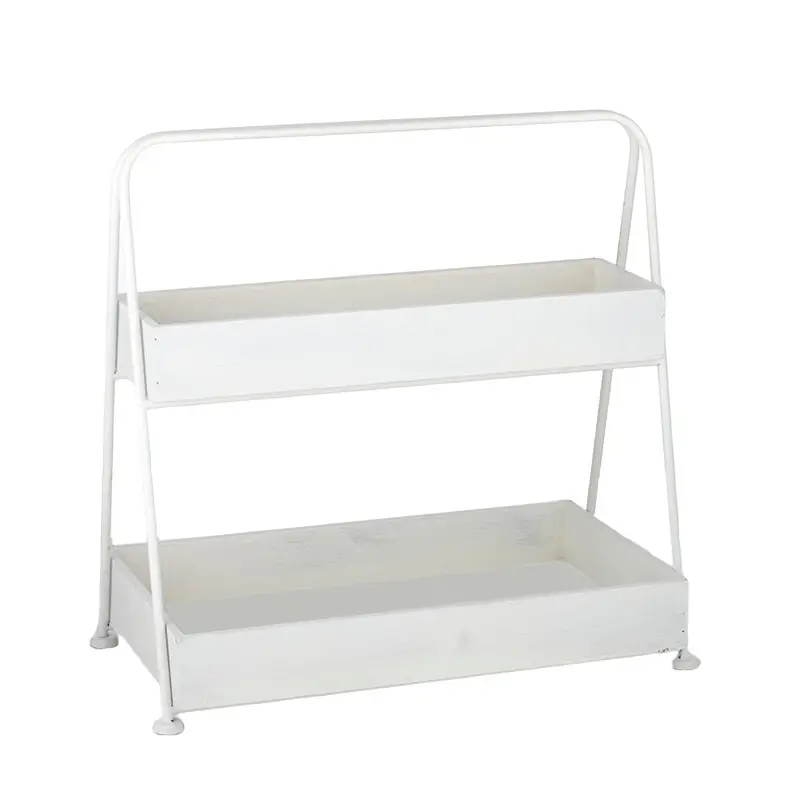 Ira Wood 2 Tier Stand