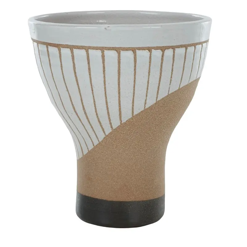 Sanders Ceramic Footed Bowl 