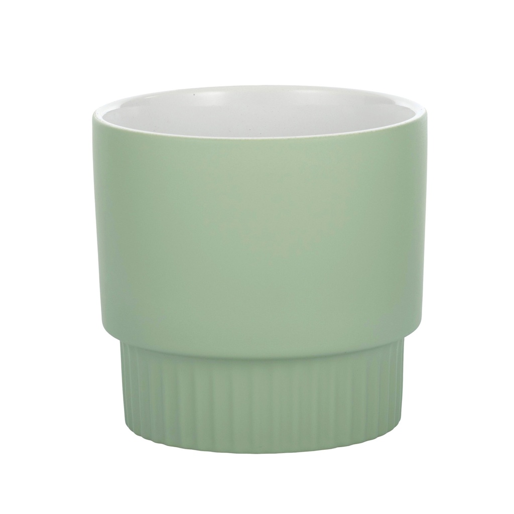 Doric Ceramic Pot - Sage 