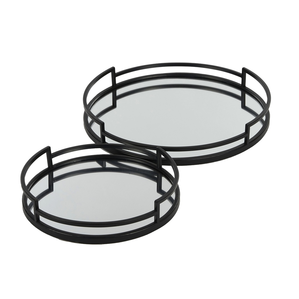 Luther Metal Tray Black - Large