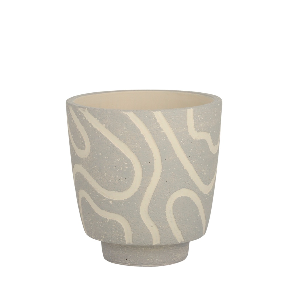 Swirling Cem Pot