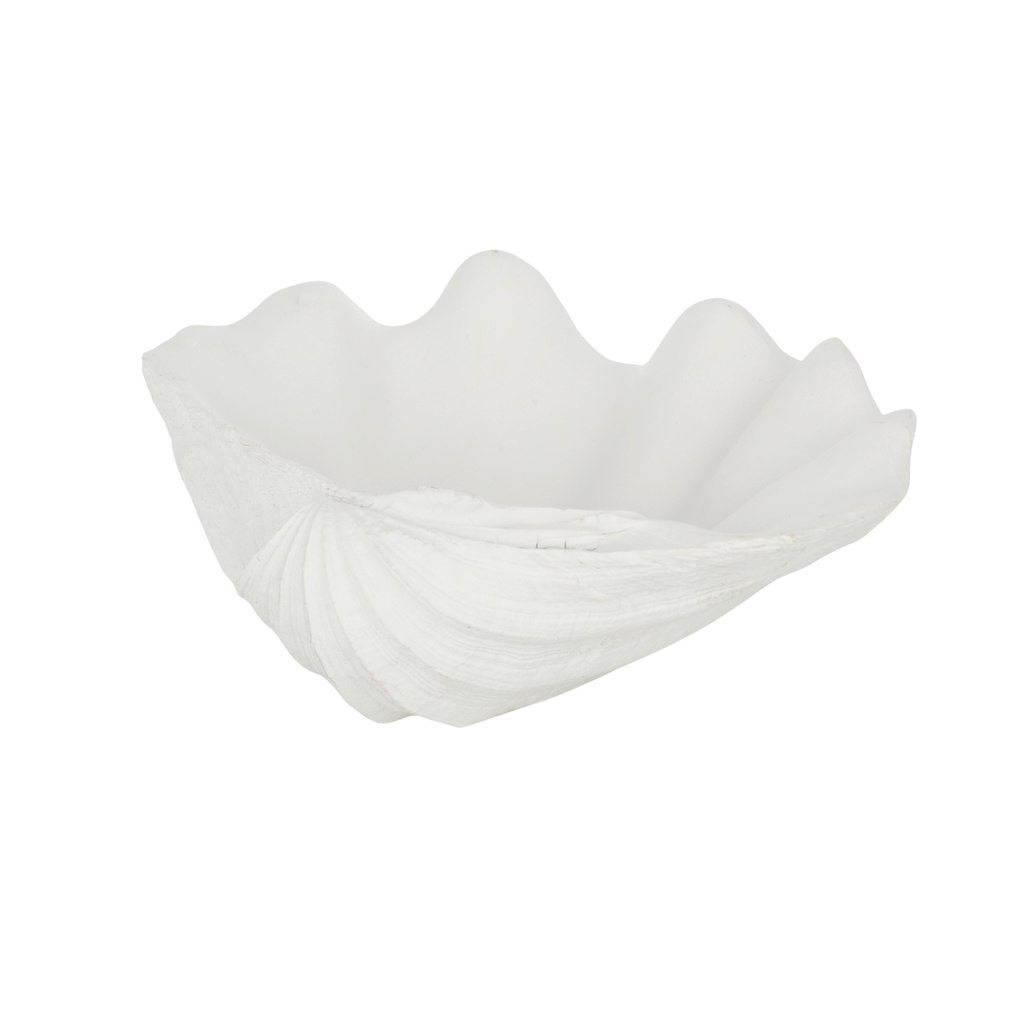 Clam Shell Resin Bowl 18.5cm