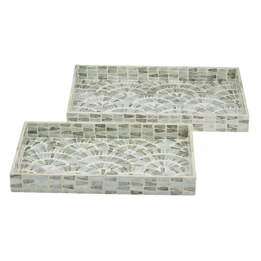 Aria Inlay Tray Blue - Large