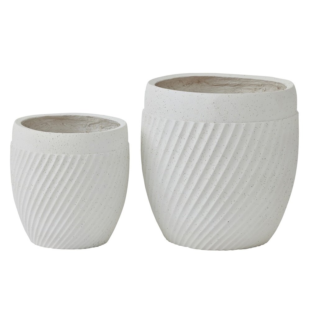 Collins Composite Pot White - Large