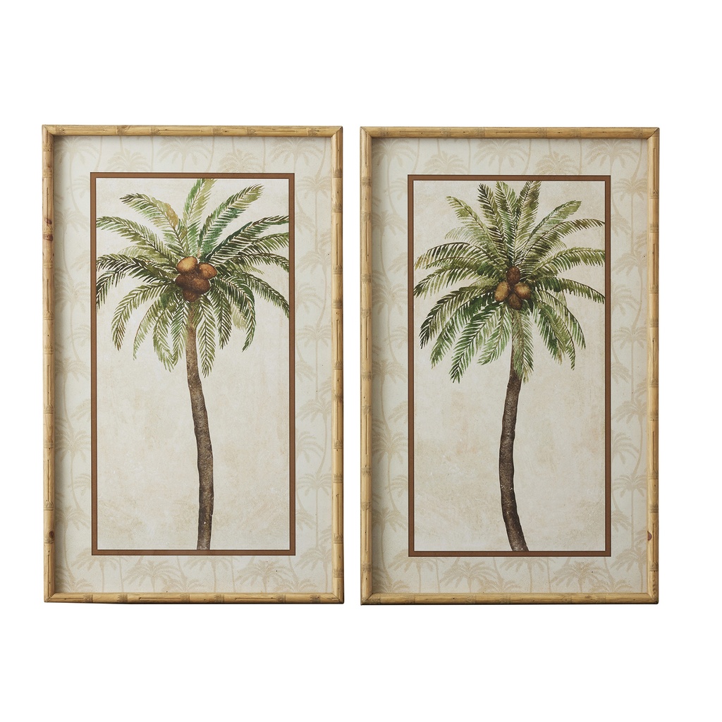 Baja Frame Glass Print 2 - Assorted