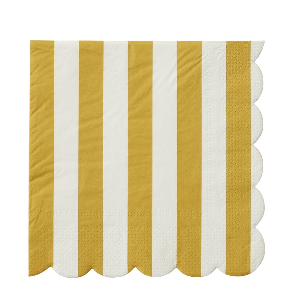 Carnival Mustard Napkins