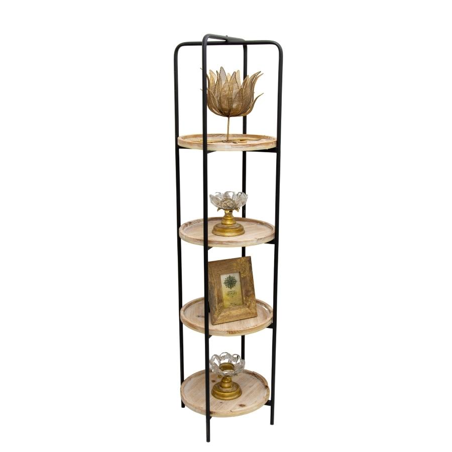 Emporium 4-Round Shelf Unit