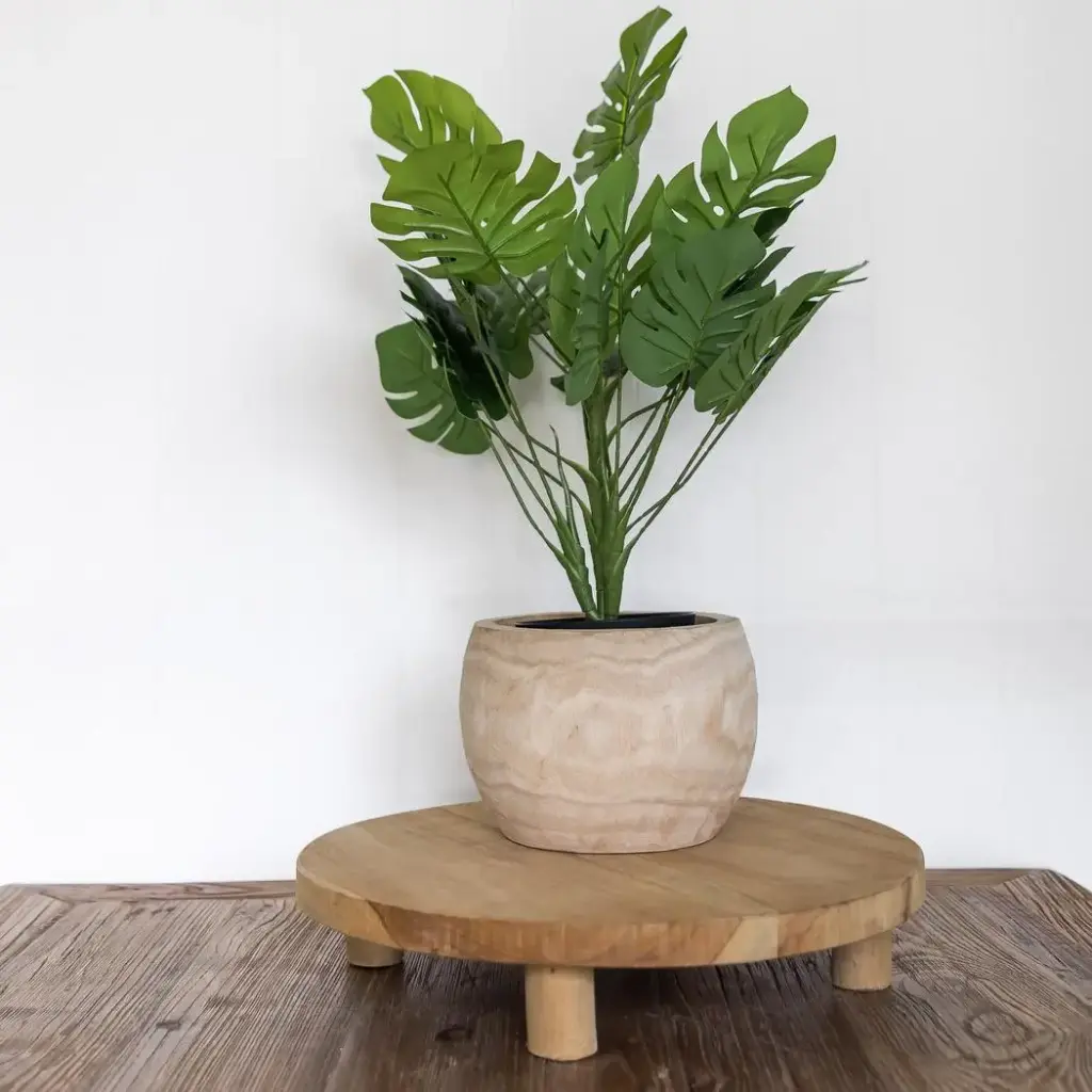 Attic Teak Stand 