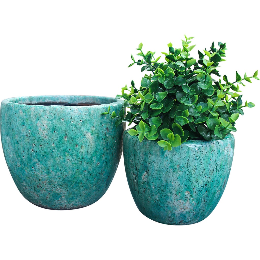 Pot Curve Aqua Large
