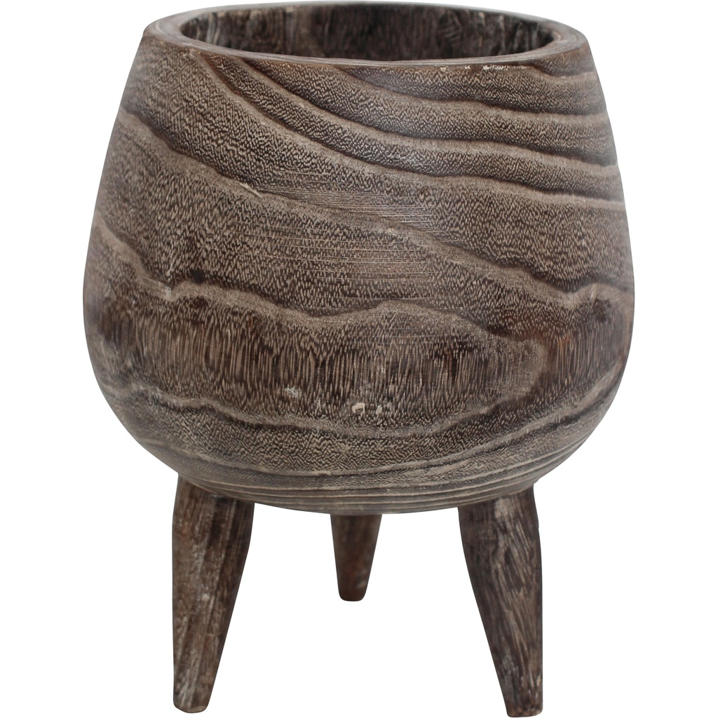 Timber Planter Round Large