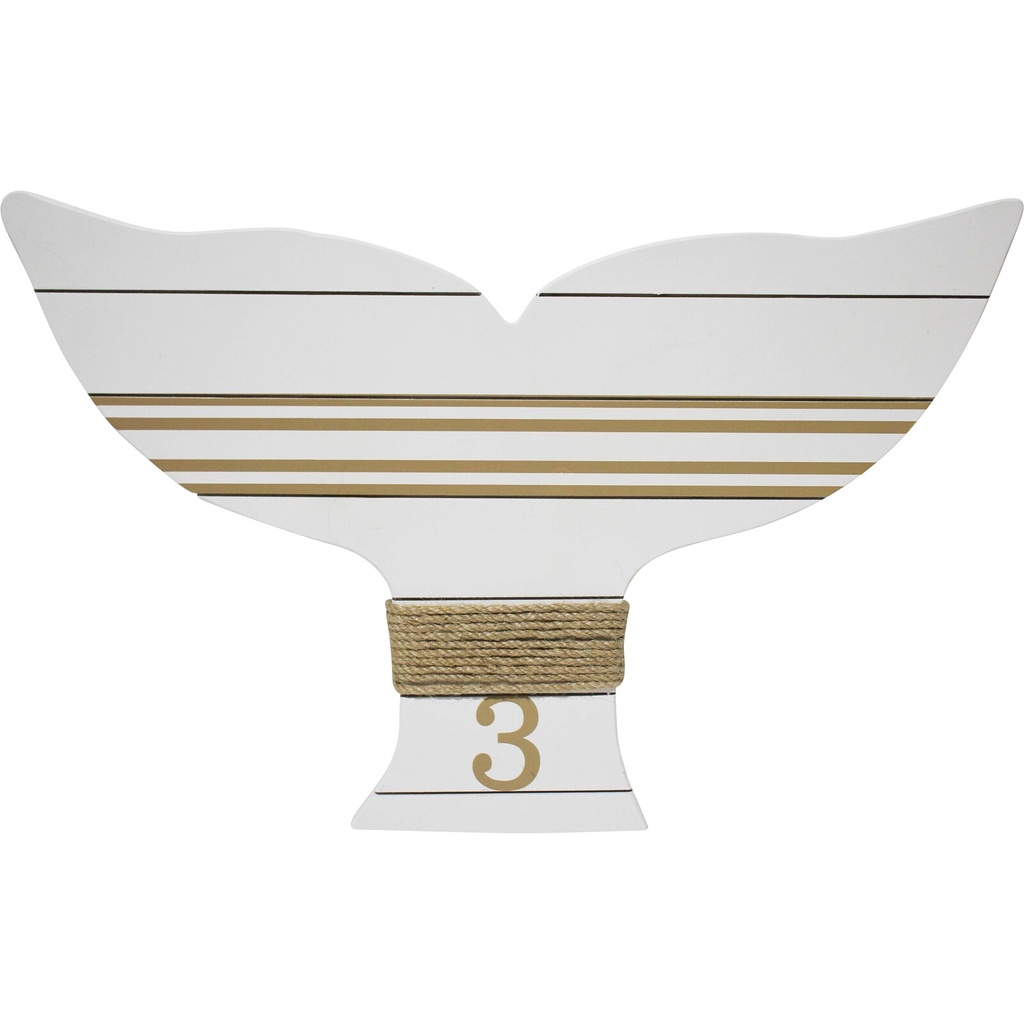 Cape Cod Whale Tail White