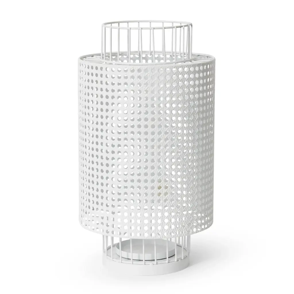 Morgan Candle Holder White 25cm