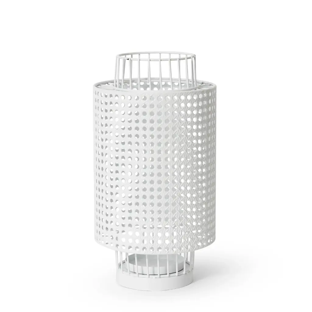Morgan Candle Holder White 20cm