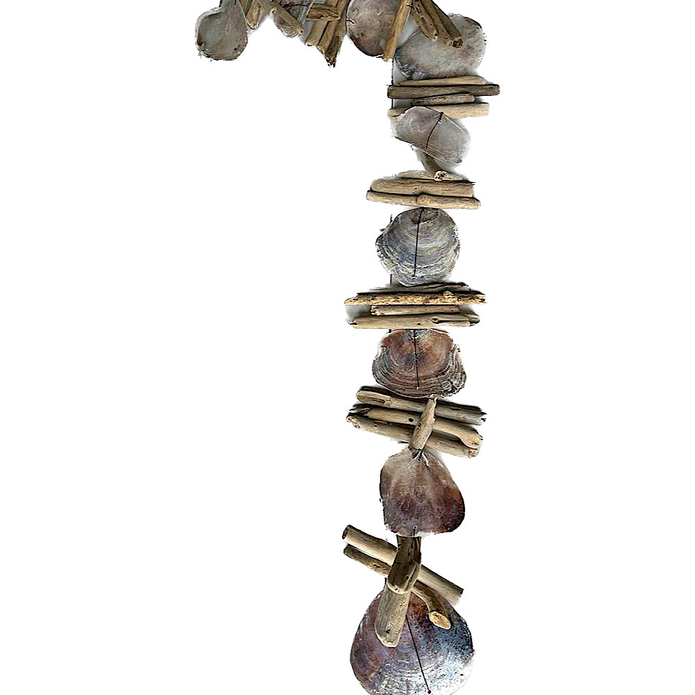 Placuna Shell & D/wd Garland