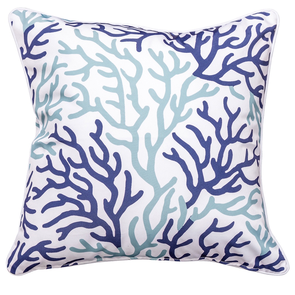 Hamptons Coral Outdoor Cushion                  