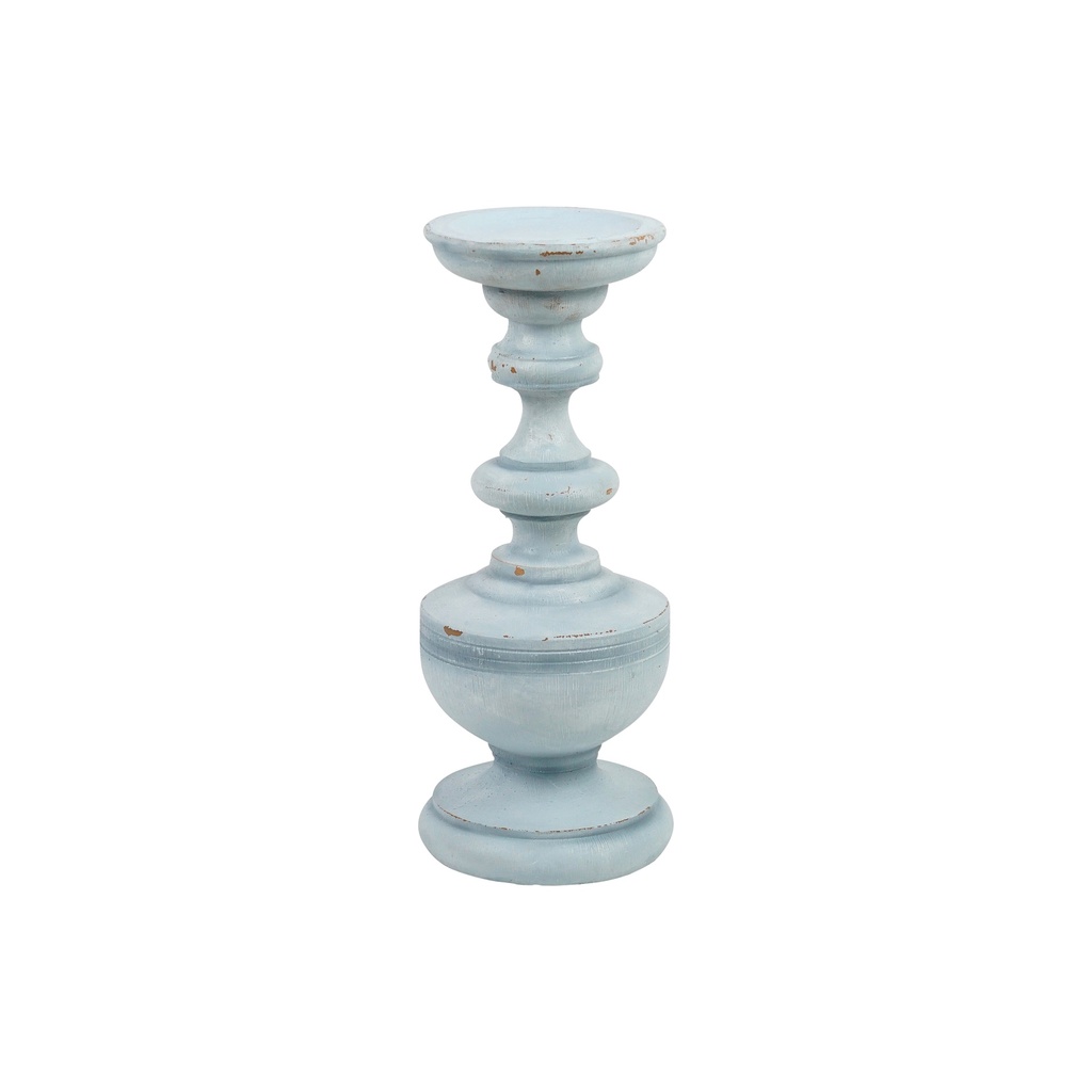 Eliza Resin L/Blu Pillar-WIDE
