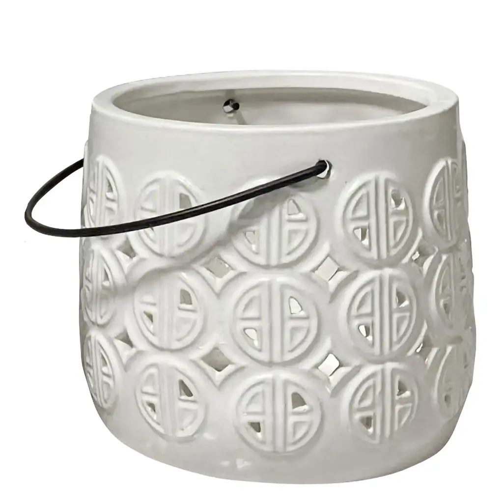 Mahal Cer Lantern White