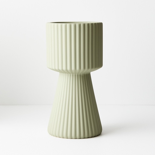 [FI9343PS] Vase Degana - Pistachio