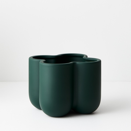 [FI9357EM] Vase Nirassa - Emerald