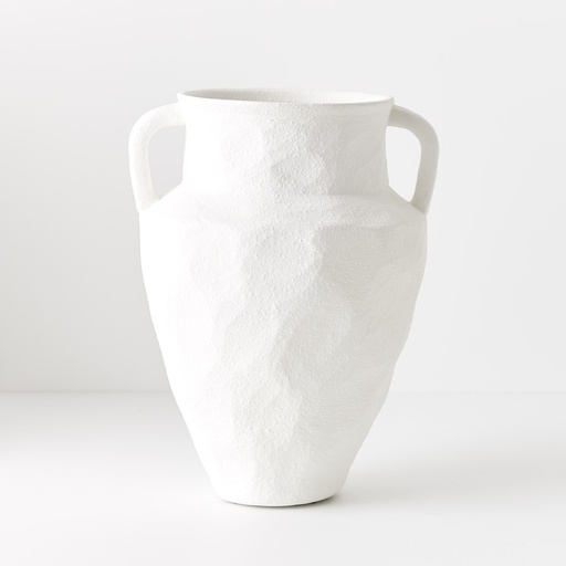 [FI9643WH] Pot Idaka White 30cm