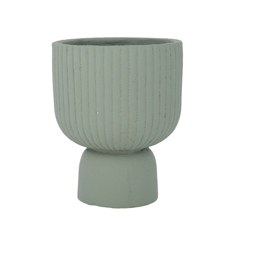 [GA2031] Score Terra Footed Pot 18x22cm