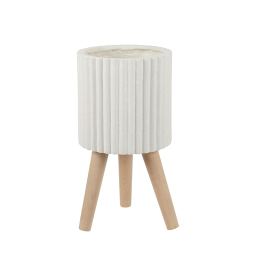 [GA3003] Monty Composite Pot w/Legs 22cm