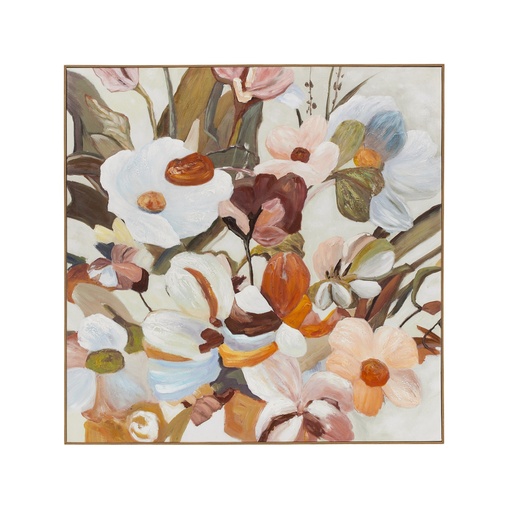 [FP2814] Felicity Oak Frame Oil Painting