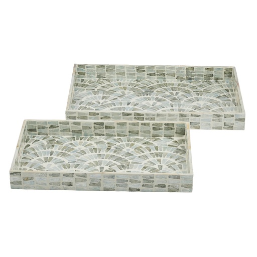 [OD2259-L] Aria Inlay Tray Blue - Large