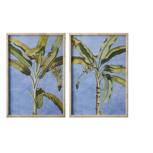 [FP2902] Azul Frame Glass Print - 2 Assorted
