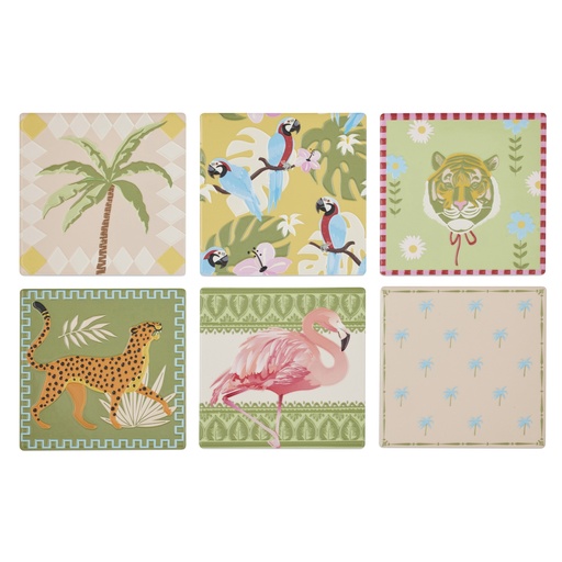 [TW0884] Jungle Ceramic Coaster