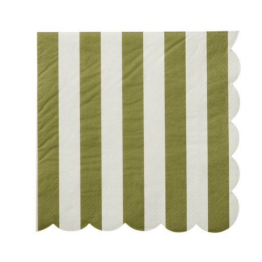 [KW5496] Carnival Olive Napkins