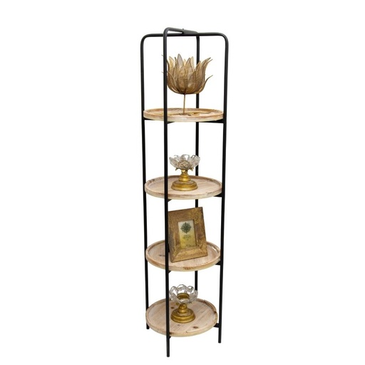[92113SHL] Emporium 4-Round Shelf Unit