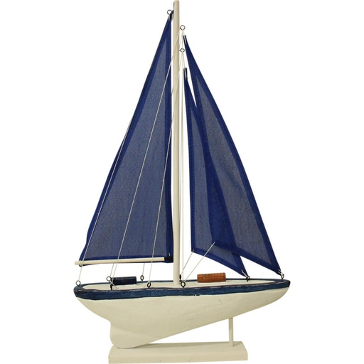 [LD3561-2] Sailing Boat Navy Med