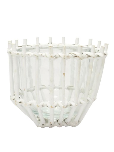 [966403] Currumbin Rattan Hurricane White