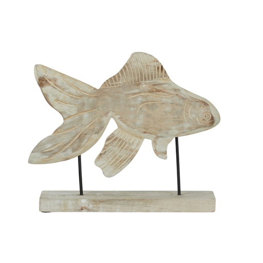 [OD1784] Pescatore Wood Sculpture 