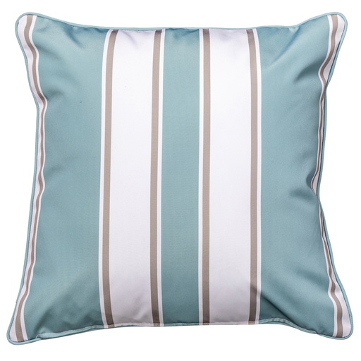 [SGLMT09] Stripe Pale Blue Outdoor Cushion