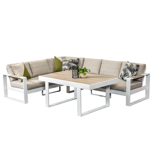 Allure Modular Dining Set White