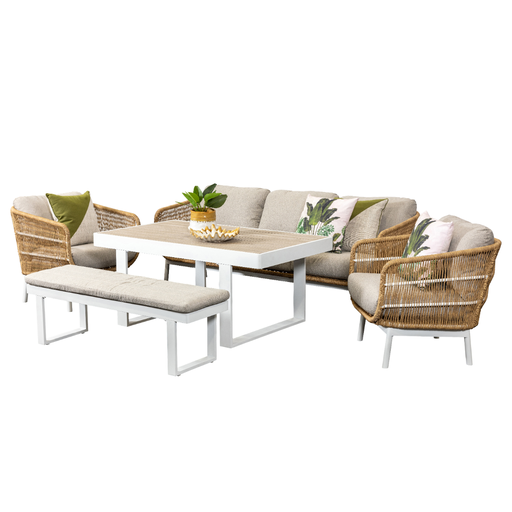 Spritz Sofa Dining Set & Bench