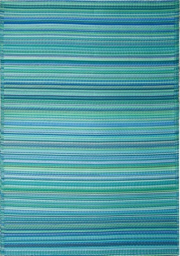 [CANCUNAQUA-150] Cancun Aqua Plastic Rug 150/238cm