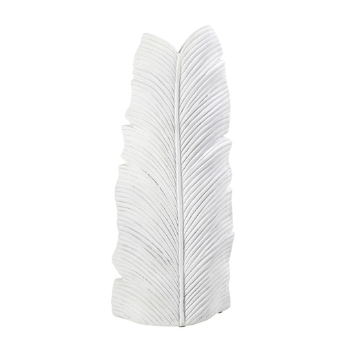 [NVEDTA] Eden Resin White Leaf Vase Tall