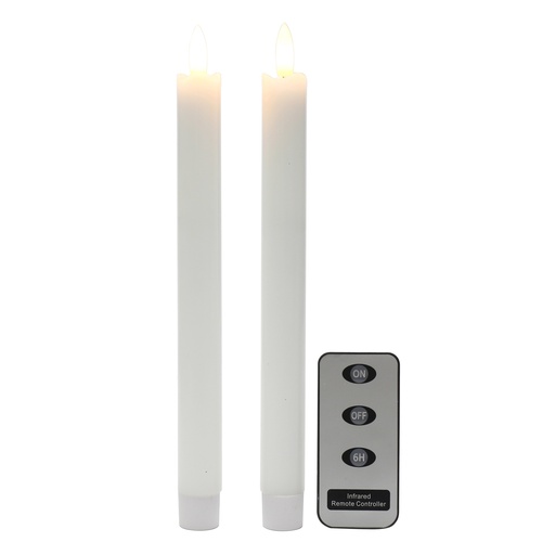 [wick] Spark 2.2x2.45 Remote Wht Taper Set