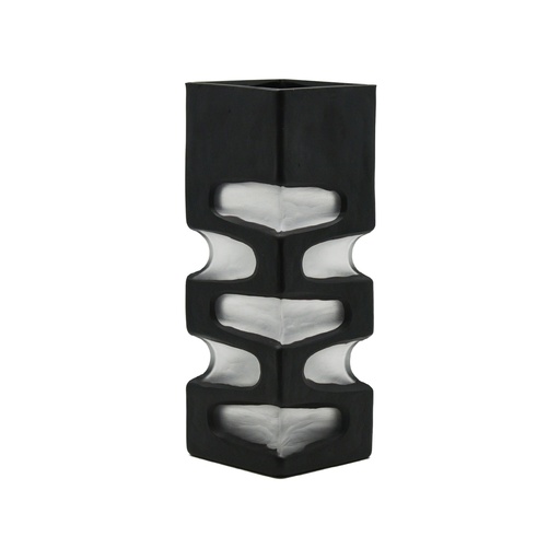 [LVCLVS] Clyde Glass Black Column Vase - Small