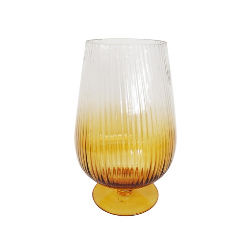 [LBMISY] Milgate Glass Brandy Hricane Sml Ylw